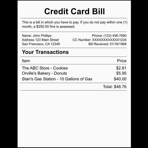 信用卡帳單 - 按比例計算 - 中英物語 ChToEn