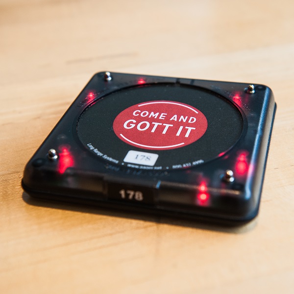 取餐呼叫器的英文怎麼說？