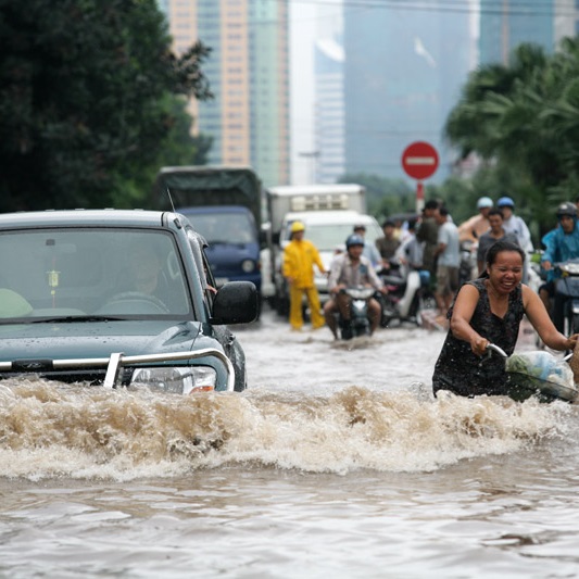 洪水 - 沖走 - 中英物語 ChToEn